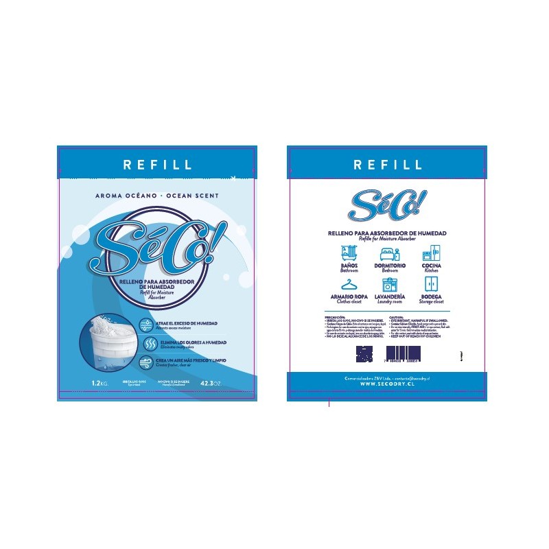 RECARGA ABSORVEDOR DE HUMEDAD CAJA (6u)