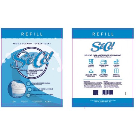 RECARGA ABSORVEDOR DE HUMEDAD CAJA (6u)